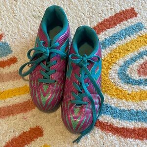 Soccer cleats little girl size 12 Lotto